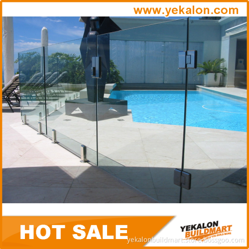 2016 Stainless Steel Glass Railing/ Fence for Swimming Pool and Balcony With Handrail